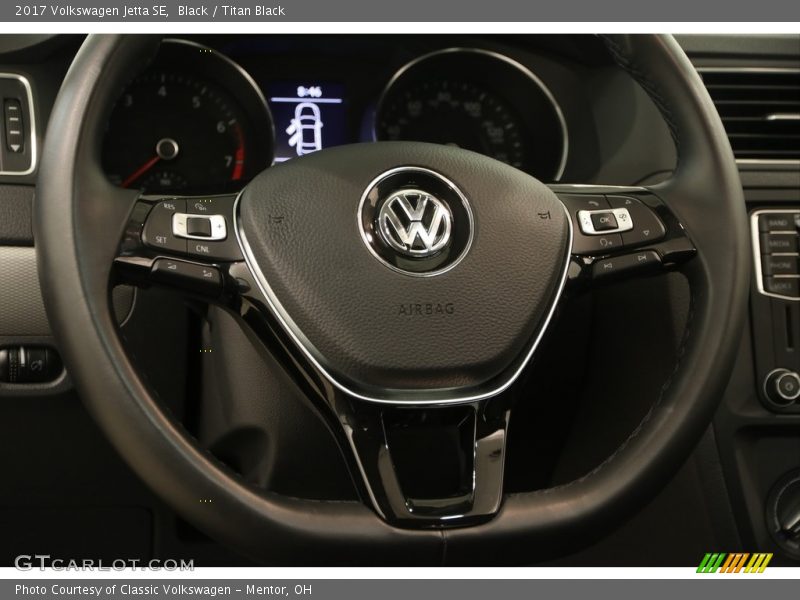 Black / Titan Black 2017 Volkswagen Jetta SE