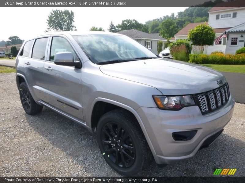 Billet Silver Metallic / Black 2017 Jeep Grand Cherokee Laredo 4x4