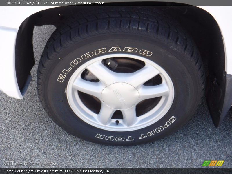 Summit White / Medium Pewter 2004 GMC Envoy SLE 4x4