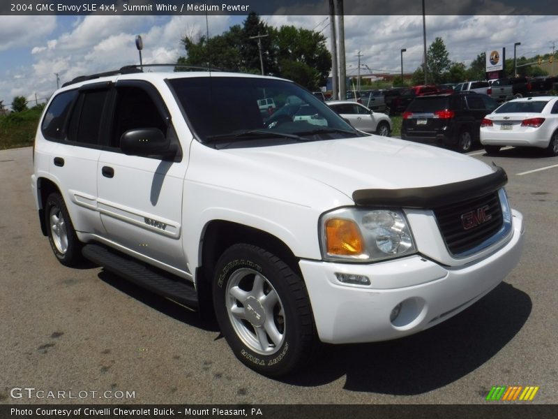 Summit White / Medium Pewter 2004 GMC Envoy SLE 4x4