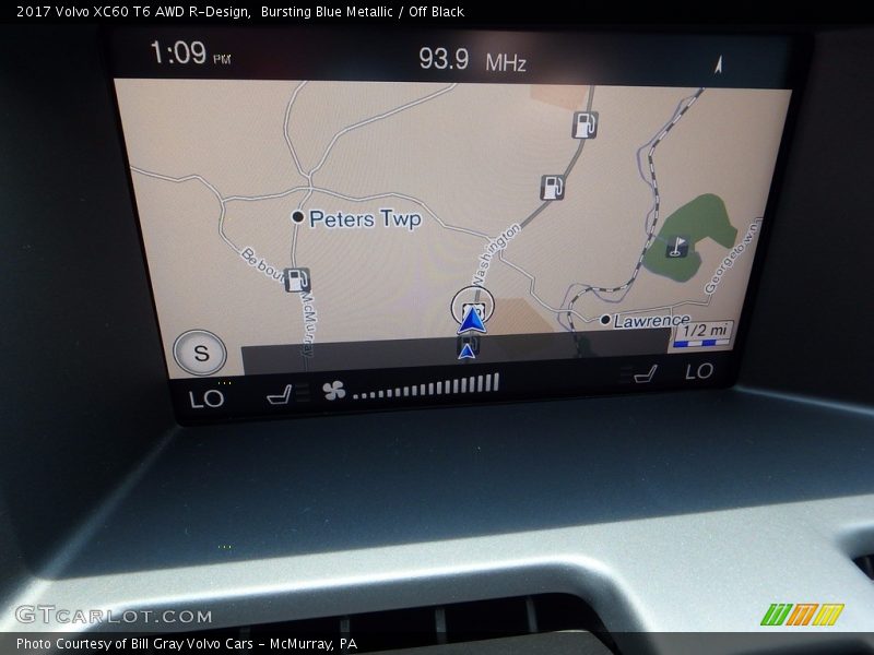 Navigation of 2017 XC60 T6 AWD R-Design