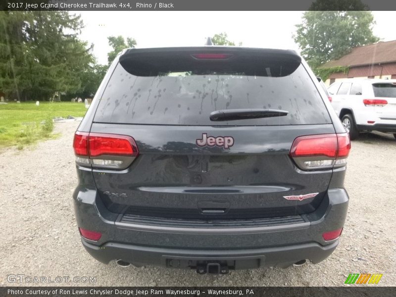 Rhino / Black 2017 Jeep Grand Cherokee Trailhawk 4x4