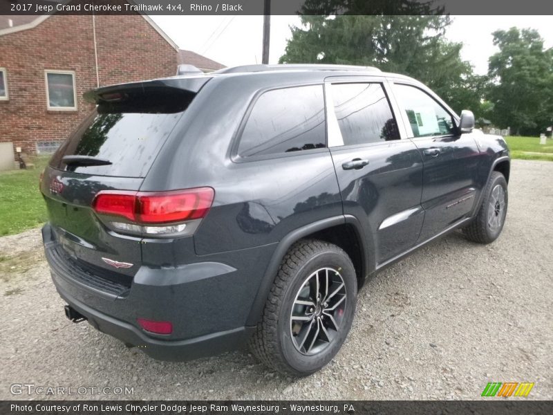 Rhino / Black 2017 Jeep Grand Cherokee Trailhawk 4x4