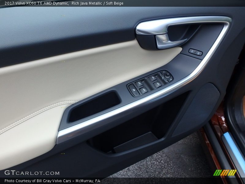Rich Java Metallic / Soft Beige 2017 Volvo XC60 T6 AWD Dynamic