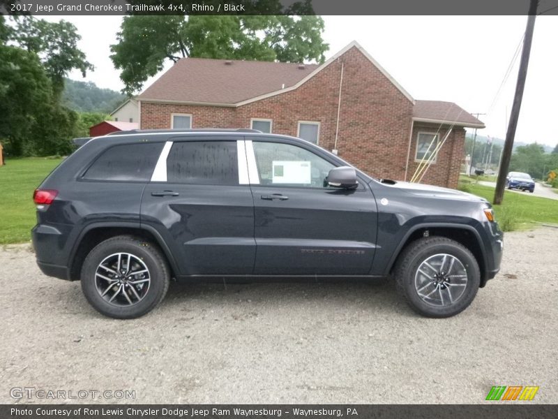 Rhino / Black 2017 Jeep Grand Cherokee Trailhawk 4x4