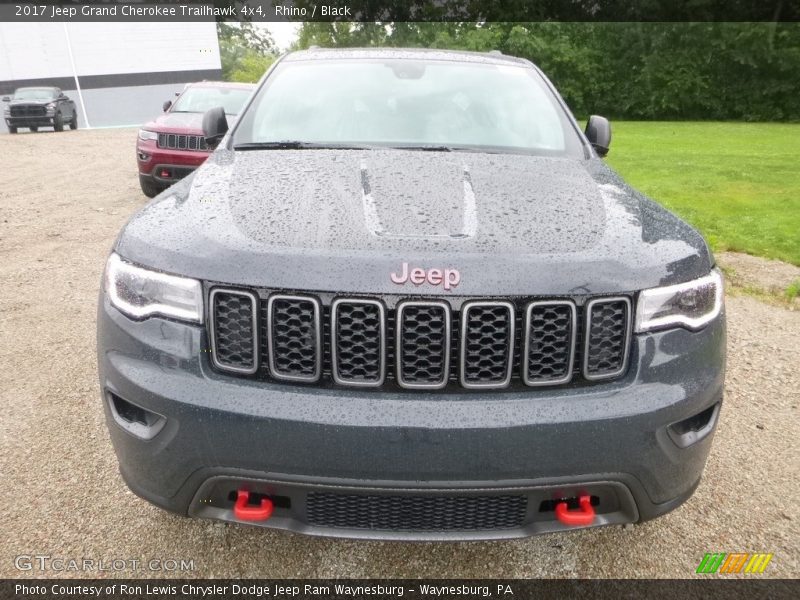 Rhino / Black 2017 Jeep Grand Cherokee Trailhawk 4x4