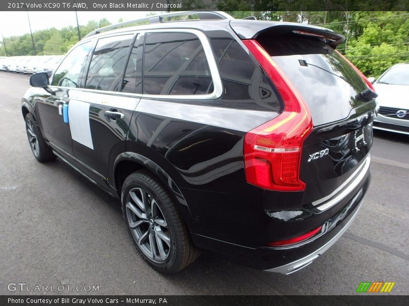 Onyx Black Metallic / Charcoal 2017 Volvo XC90 T6 AWD