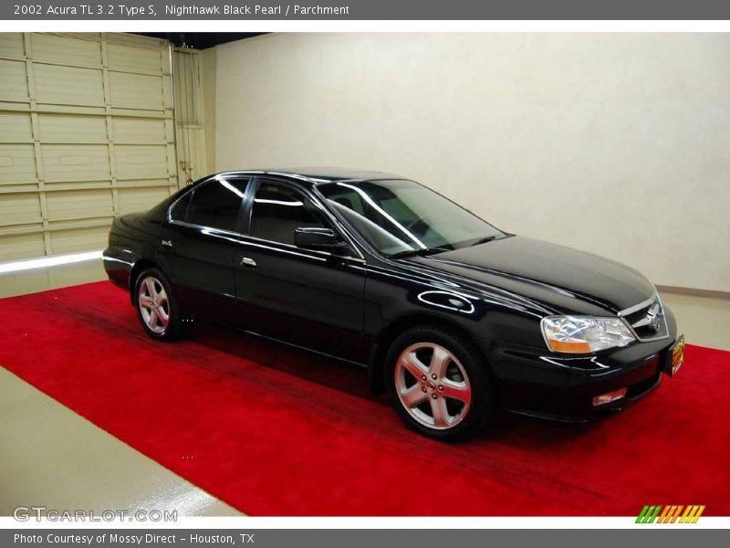 Nighthawk Black Pearl / Parchment 2002 Acura TL 3.2 Type S