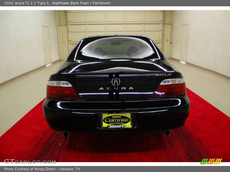 Nighthawk Black Pearl / Parchment 2002 Acura TL 3.2 Type S