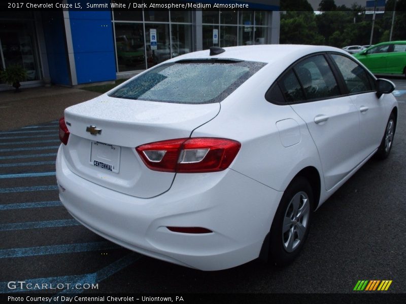 Summit White / Dark Atmosphere/Medium Atmosphere 2017 Chevrolet Cruze LS