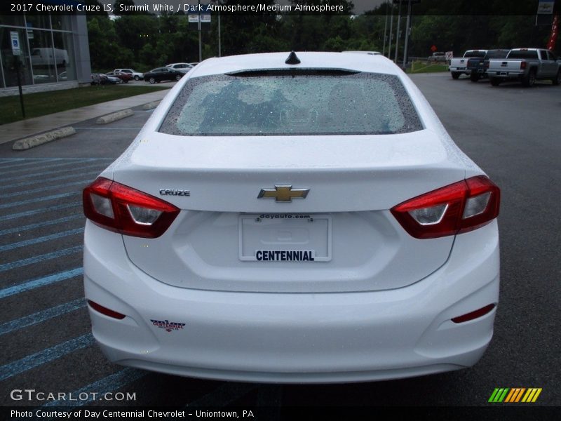 Summit White / Dark Atmosphere/Medium Atmosphere 2017 Chevrolet Cruze LS