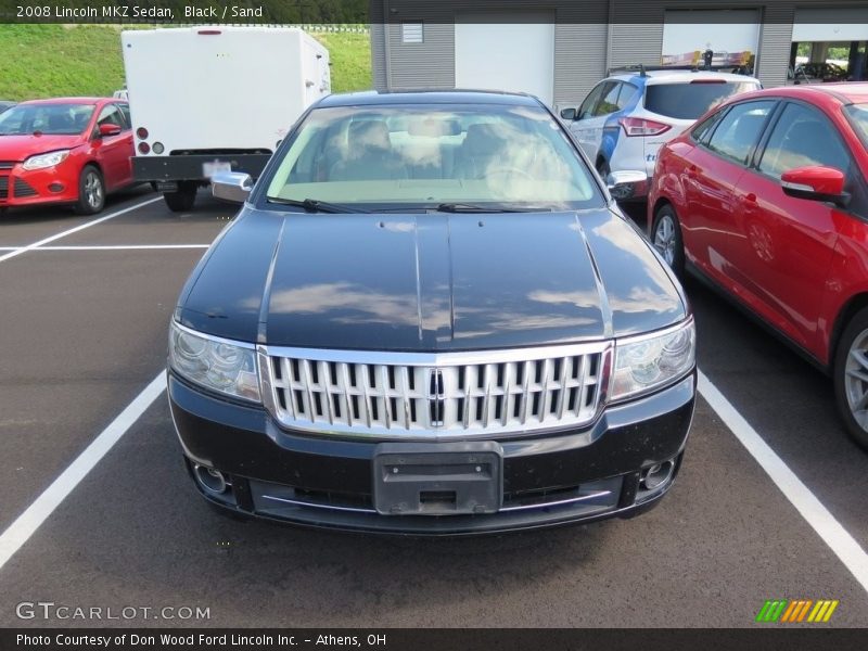 Black / Sand 2008 Lincoln MKZ Sedan