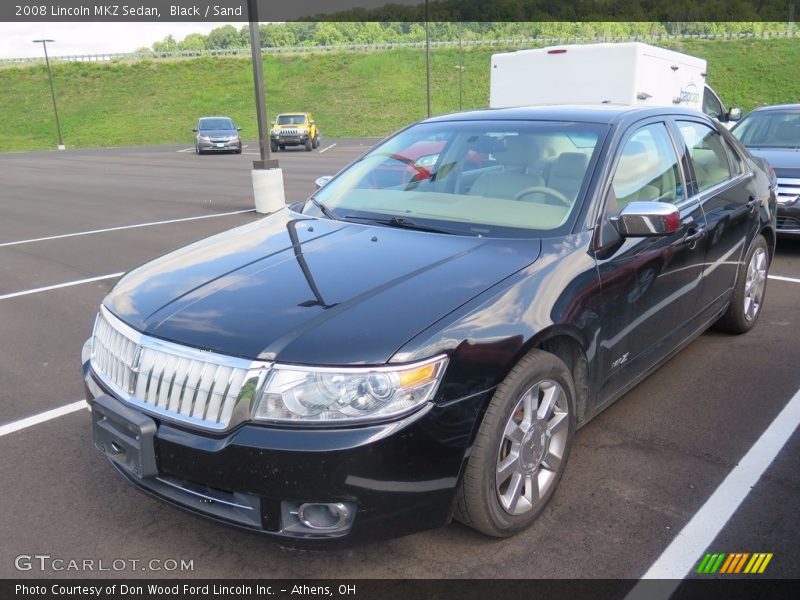 Black / Sand 2008 Lincoln MKZ Sedan