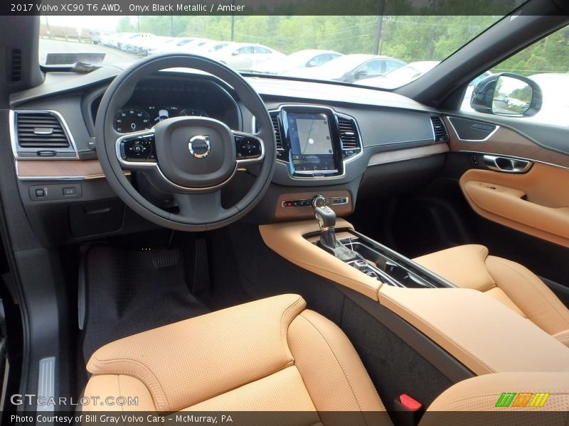 Front Seat of 2017 XC90 T6 AWD