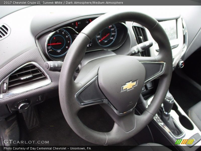 Summit White / Dark Atmosphere/Medium Atmosphere 2017 Chevrolet Cruze LS
