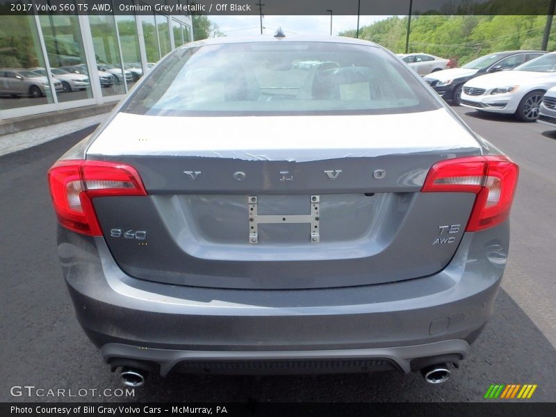 Osmium Grey Metallic / Off Black 2017 Volvo S60 T5 AWD