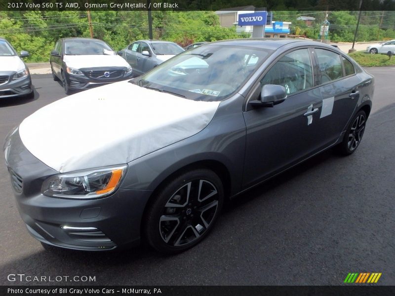 Osmium Grey Metallic / Off Black 2017 Volvo S60 T5 AWD