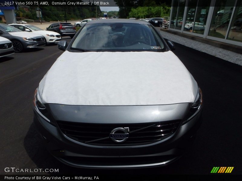 Osmium Grey Metallic / Off Black 2017 Volvo S60 T5 AWD