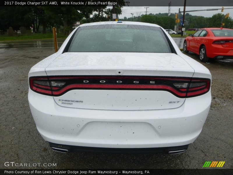 White Knuckle / Black/Pearl Beige 2017 Dodge Charger SXT AWD