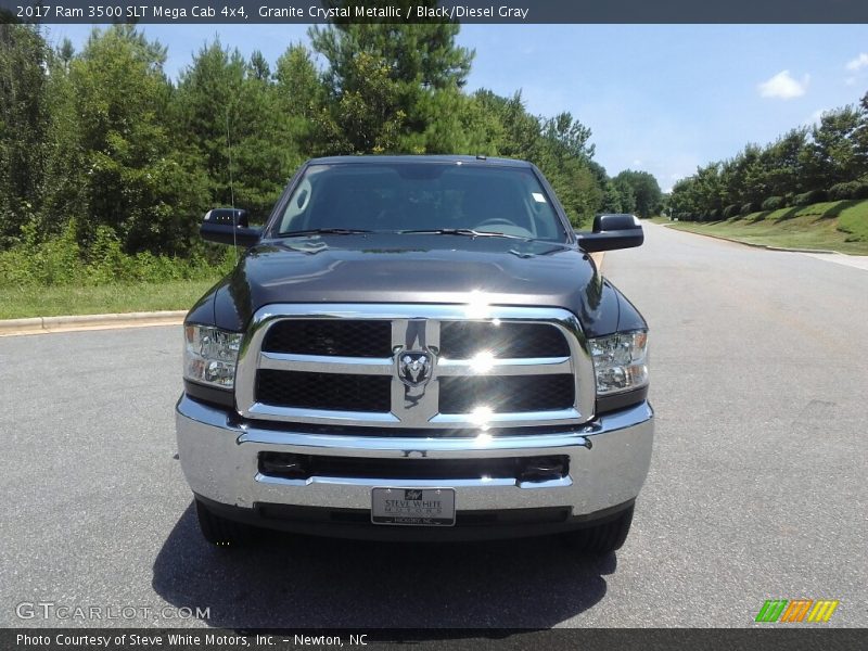 Granite Crystal Metallic / Black/Diesel Gray 2017 Ram 3500 SLT Mega Cab 4x4