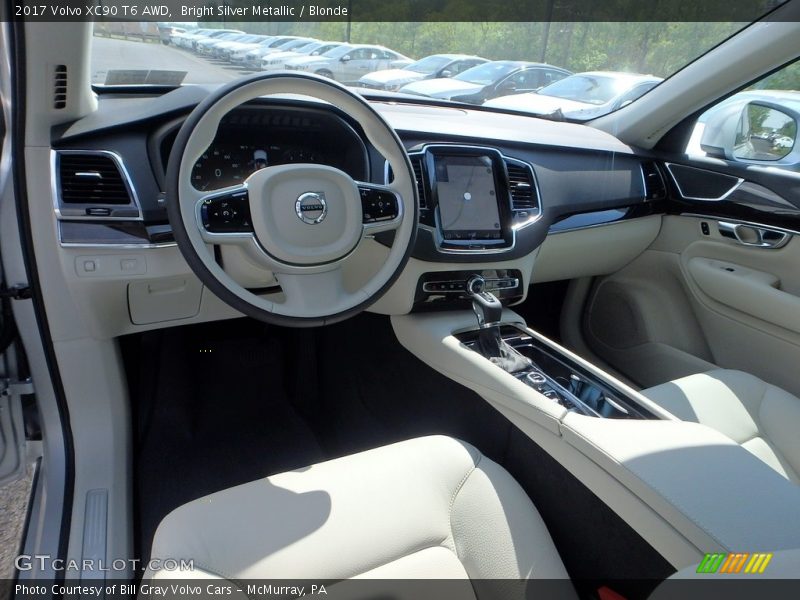 Front Seat of 2017 XC90 T6 AWD