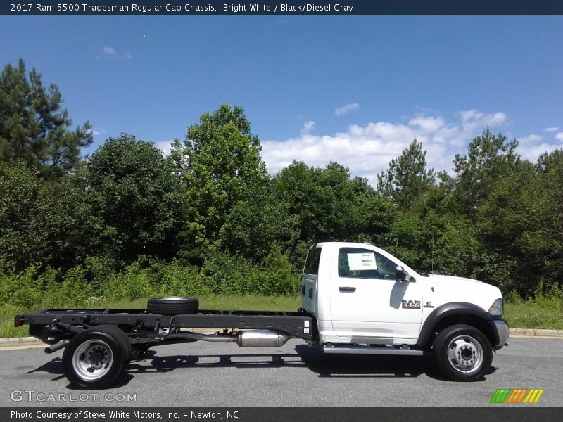 Bright White / Black/Diesel Gray 2017 Ram 5500 Tradesman Regular Cab Chassis