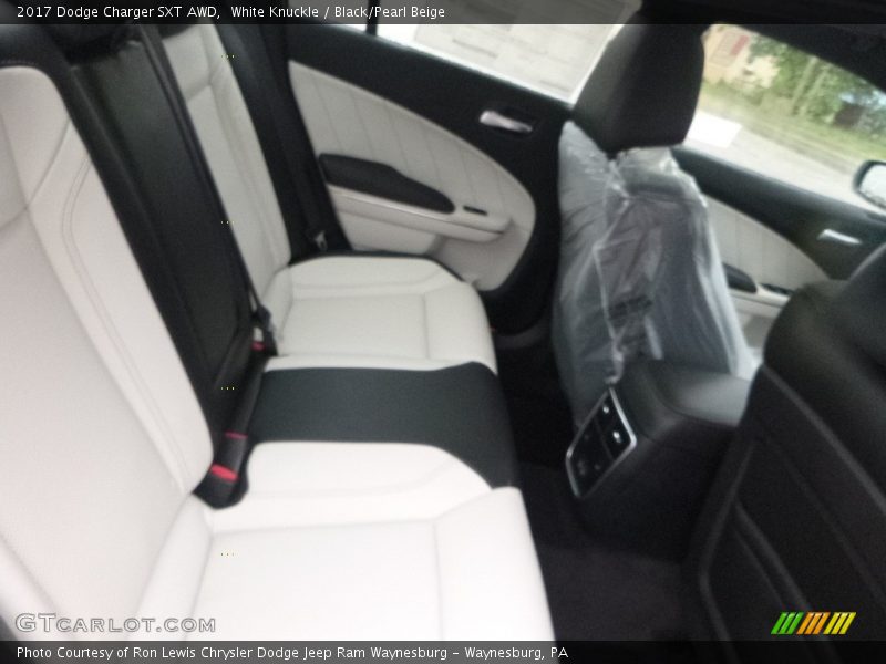 White Knuckle / Black/Pearl Beige 2017 Dodge Charger SXT AWD