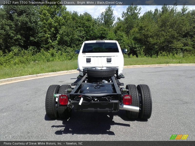 Bright White / Black/Diesel Gray 2017 Ram 5500 Tradesman Regular Cab Chassis