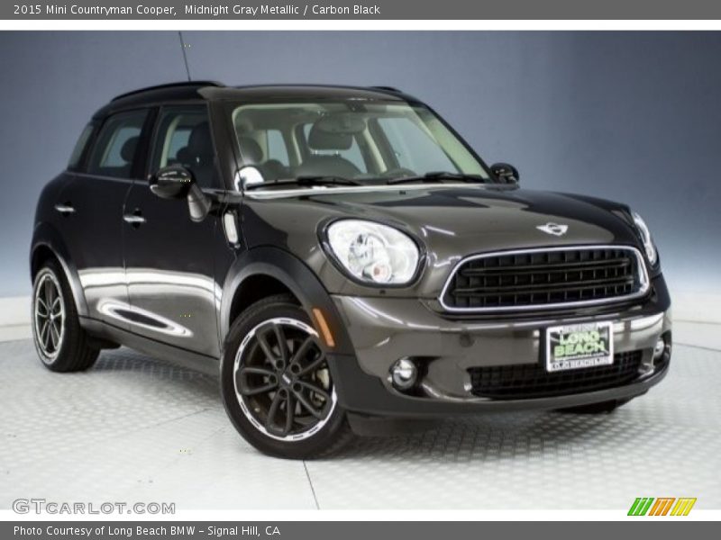 Midnight Gray Metallic / Carbon Black 2015 Mini Countryman Cooper