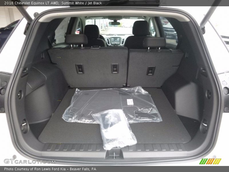 Summit White / Jet Black 2018 Chevrolet Equinox LT AWD