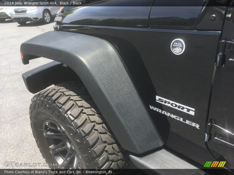 Black / Black 2014 Jeep Wrangler Sport 4x4