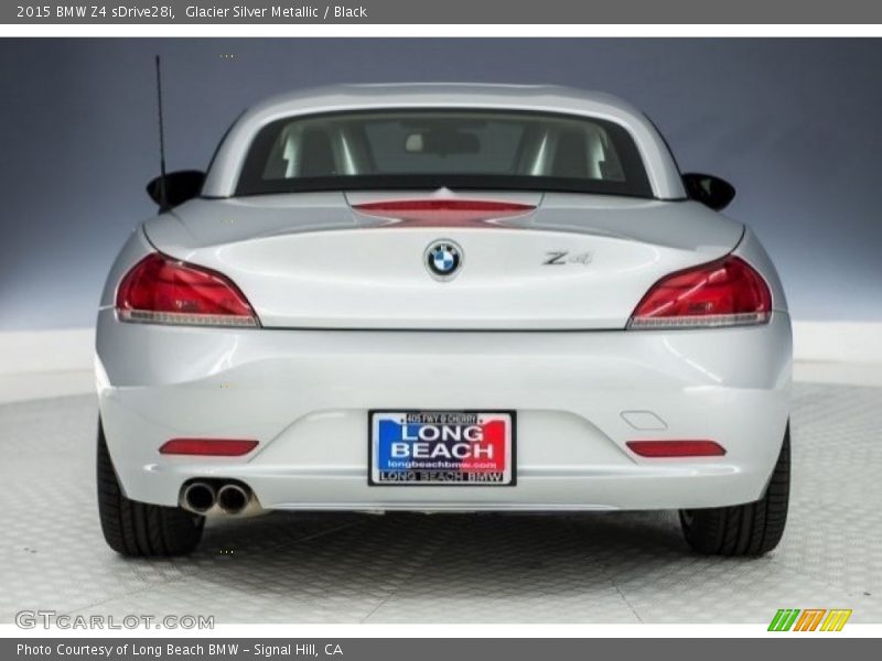 Glacier Silver Metallic / Black 2015 BMW Z4 sDrive28i