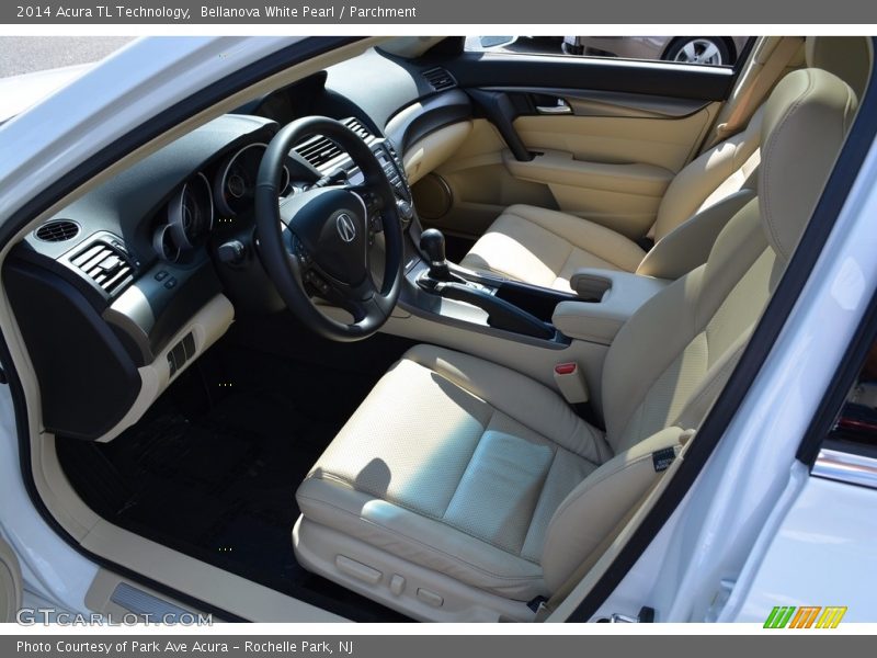 Bellanova White Pearl / Parchment 2014 Acura TL Technology