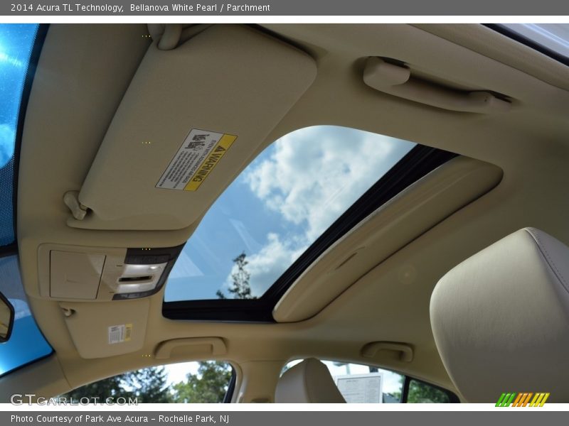 Bellanova White Pearl / Parchment 2014 Acura TL Technology