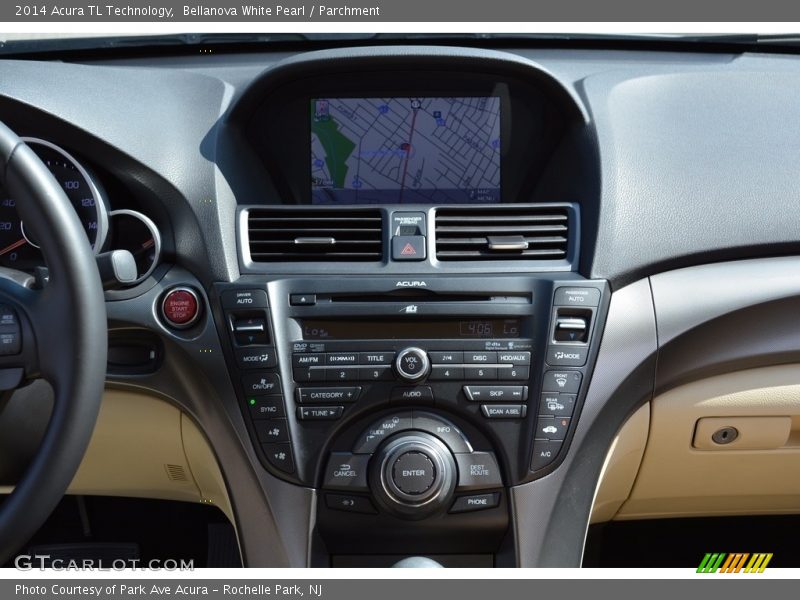 Bellanova White Pearl / Parchment 2014 Acura TL Technology