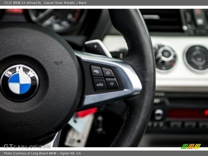 Glacier Silver Metallic / Black 2015 BMW Z4 sDrive28i