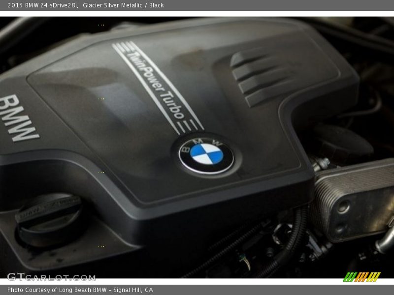 Glacier Silver Metallic / Black 2015 BMW Z4 sDrive28i