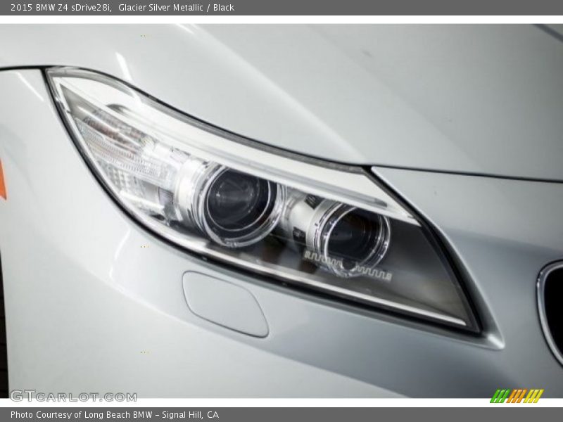 Glacier Silver Metallic / Black 2015 BMW Z4 sDrive28i