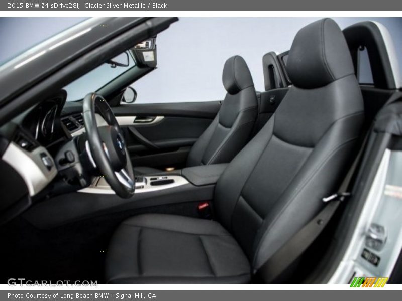 Glacier Silver Metallic / Black 2015 BMW Z4 sDrive28i