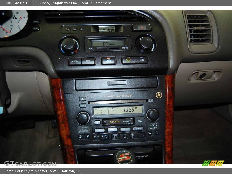 Nighthawk Black Pearl / Parchment 2002 Acura TL 3.2 Type S