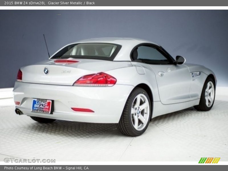 Glacier Silver Metallic / Black 2015 BMW Z4 sDrive28i