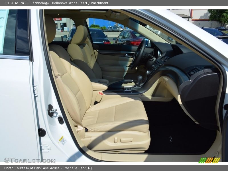 Bellanova White Pearl / Parchment 2014 Acura TL Technology
