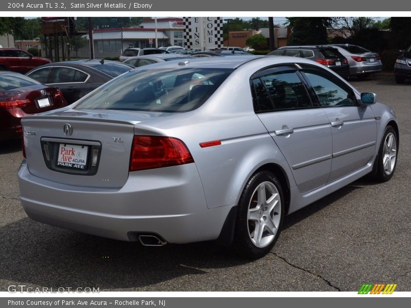 Satin Silver Metallic / Ebony 2004 Acura TL 3.2