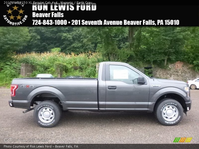 Magnetic / Earth Gray 2017 Ford F150 XL Regular Cab 4x4