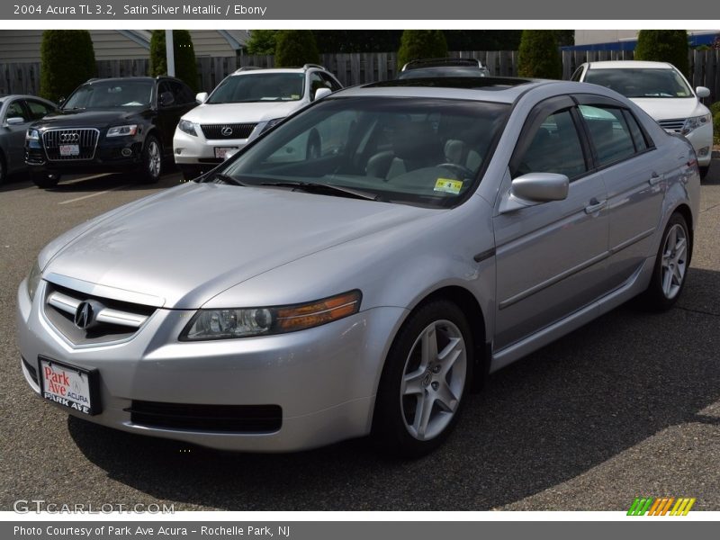 Satin Silver Metallic / Ebony 2004 Acura TL 3.2