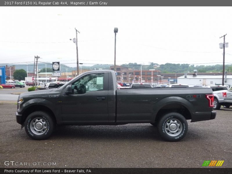 Magnetic / Earth Gray 2017 Ford F150 XL Regular Cab 4x4