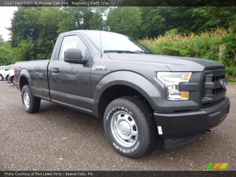 Magnetic / Earth Gray 2017 Ford F150 XL Regular Cab 4x4
