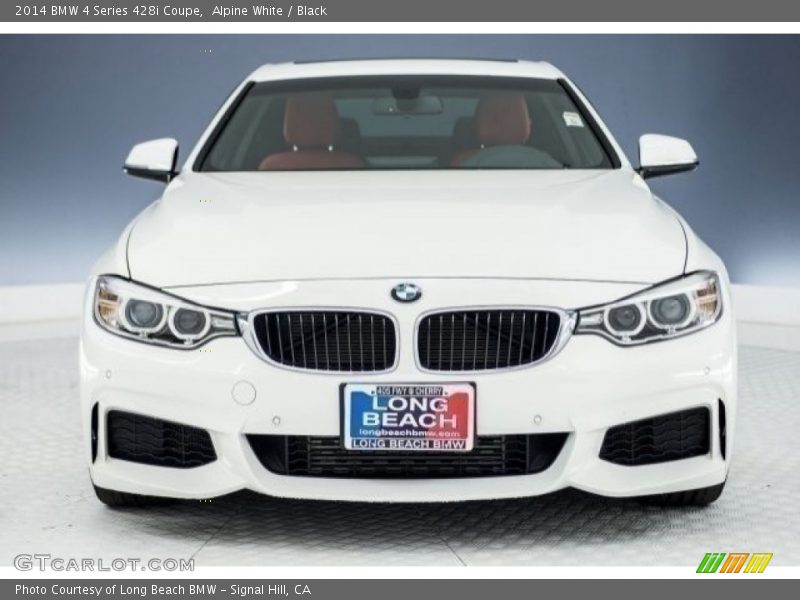 Alpine White / Black 2014 BMW 4 Series 428i Coupe