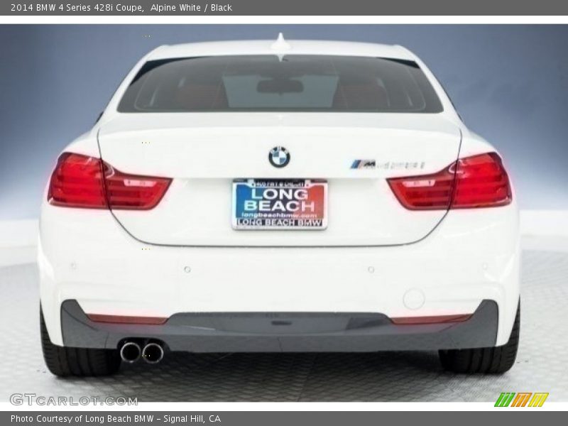 Alpine White / Black 2014 BMW 4 Series 428i Coupe