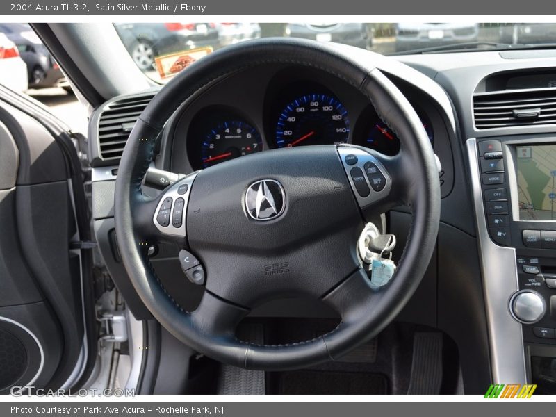 Satin Silver Metallic / Ebony 2004 Acura TL 3.2